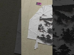 Custom Graphic Printing Crewneck Drop Shoulder Oversized Heavyweight 100% Cotton Long Sleeve t Shirt