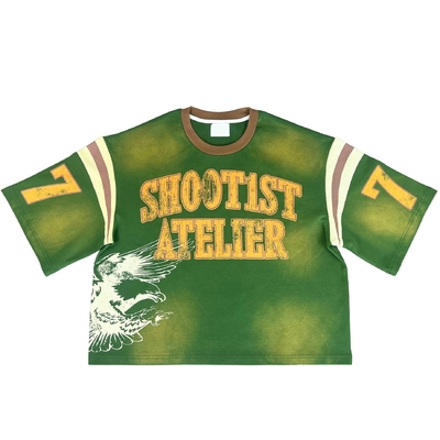 Buy Vintage Needle Detection Mens Football T-Shirt Tops Logo Design   Soccer Clothing online manufacture