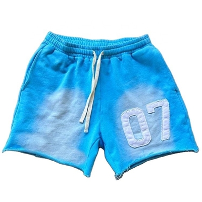 Buy Raw Hem Acid Wash Faded Plain Fleece Joggers Shorts The Ultimate Streetwear Essential online manufacture