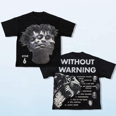 Buy Custom Dtg Print Hip Hop Black Blank Heavy Weight T Shirt Weaved by Knitting Method online manufacture