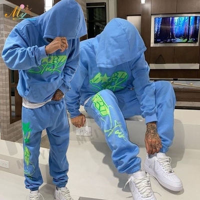 Buy 4xl 5xl Gender Specific 3D Puff Print Hoodie Tracksuit Mens Joggers Set Men'S Style online manufacture