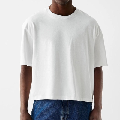 Buy Cotton Drop Shoulder Boxy T Shirt Fit Box Tee For Men In Oversized Style online manufacture
