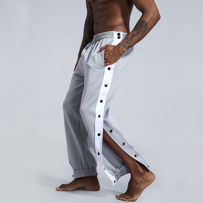 Buy Polyester Active Basketball Track Pants with Side Snap Button and Joggers Tracksuit online manufacture