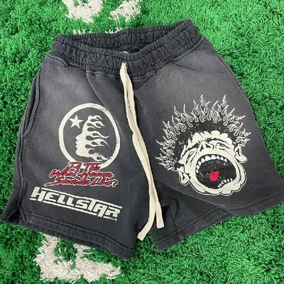 Buy Vintage Sun Faded Acid Wash Custom French Terry Sweat Shorts with Drawstring Closure online manufacture