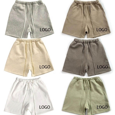 Buy Custom French Terry Heavy Mens Training Athletic Unisex Cotton Sports Shorts for Gym online manufacture