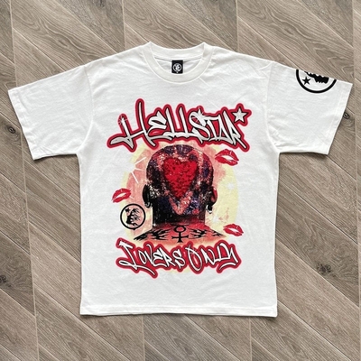 Buy 2024 Summer Design Heavy Weight Cotton Dtg Printing Unisex T Shirt for Men Hip Hop Style online manufacture