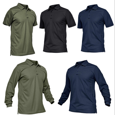 Buy Mens Golf Quick Dry Performance T Shirts Uniform with Custom Embroidered Polo Shirt online manufacture