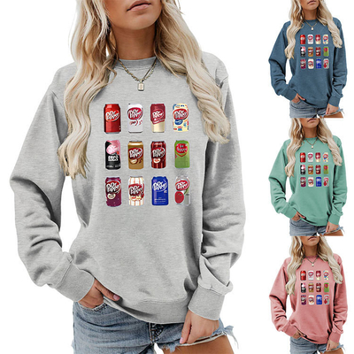 Buy Custom Y2k Graphic Design Printed Fun Crewneck Hoodie for Women S-6XL or Custom Size online manufacture