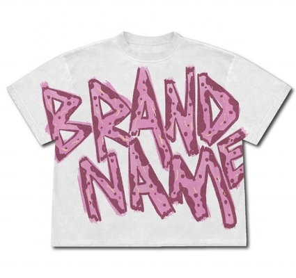 Buy Colorful Custom DTG Printed Tshirt Men Oversized Washed Cropped Fit Comfort Colors online manufacture