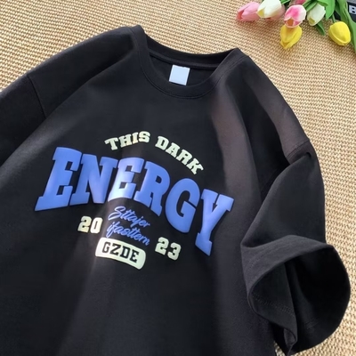 Buy Unisex T-shirt with Custom Logo Street Style Graphic Design and Breathable Fabric online manufacture