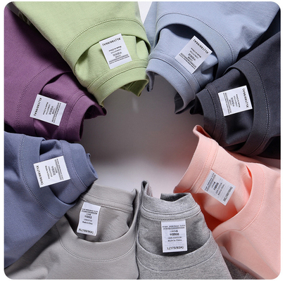 Buy 100 Cotton Blank T Shirts MACTING Woven 250 Grams 100% Heavy Weight online manufacture