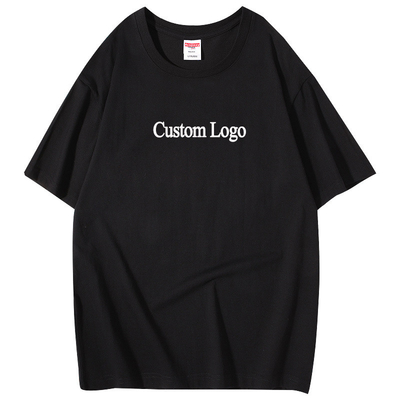 Buy Heavy Cotton Blank T Shirts  260g T-Shirt Private Label Soft Round Neck  Woven Method online manufacture