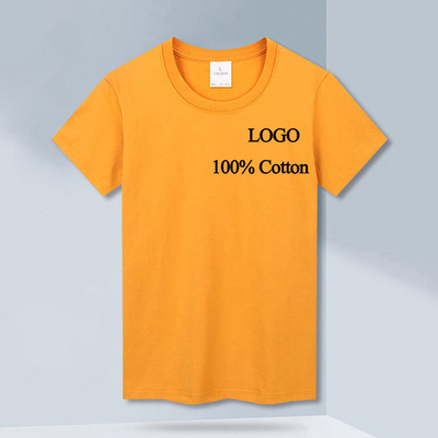 Buy 100% Cotton Men Women'S Blank White T Shirt Unisex Casual Plain T Shirts With Regular Sleeve Style online manufacture