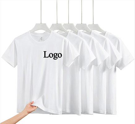 Buy Thick Print 220 Gsm Blank Custom Bland Blank White T Shirts Bulk  Casual Daily Life Occasion online manufacture