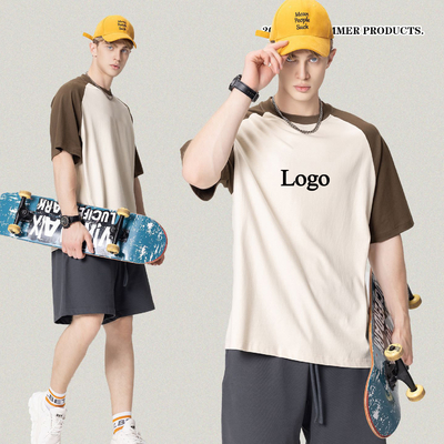 Buy Custom Logo Printed Mixed Color Ringer Tshirts for Unisex Casual Streetwear Fashion online manufacture