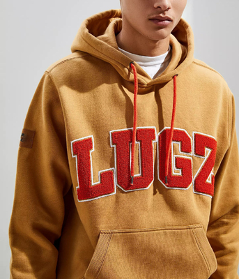 Buy Mens Hooded Hoodie French Terry Towel Chenille Embroidery Oversized Acid Wash Sweatshirt online manufacture