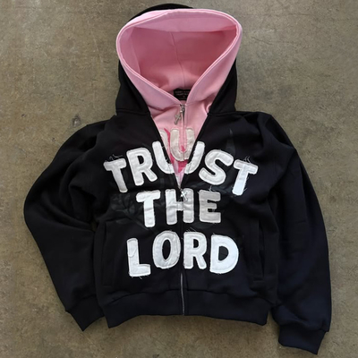 Buy Custom Streetwear Oversized Boxy Zipper Heavyweight 100% Cotton Terry Acid Wash Embroidery Distressed Zip Up Hoodie online manufacture