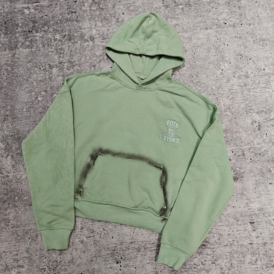 Buy Custom Unisex Oversized Loose Blank Embroidery Letter Baggy Distressed Vintage Heavy Weight Cotton Acid Wash Hoodie for Men online manufacture