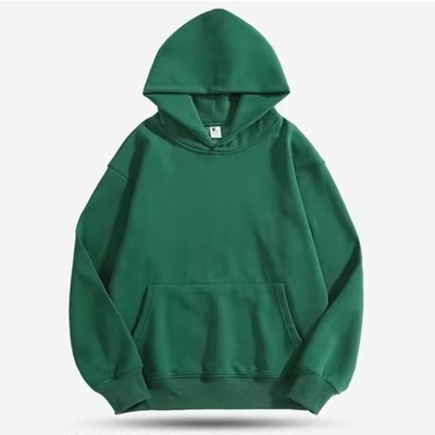 Streetwear 500g Heavyweight Men'S Lamb Hooded Sweatshirt Fleece-Lined Oversized Mens
