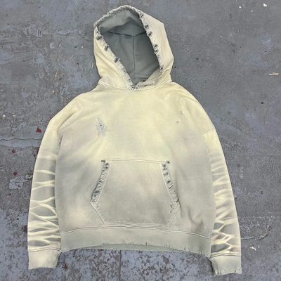 Custom Mens Blank Hoodie with Heavyweight 400 gsm 500 gsm 600 gsm Fabric